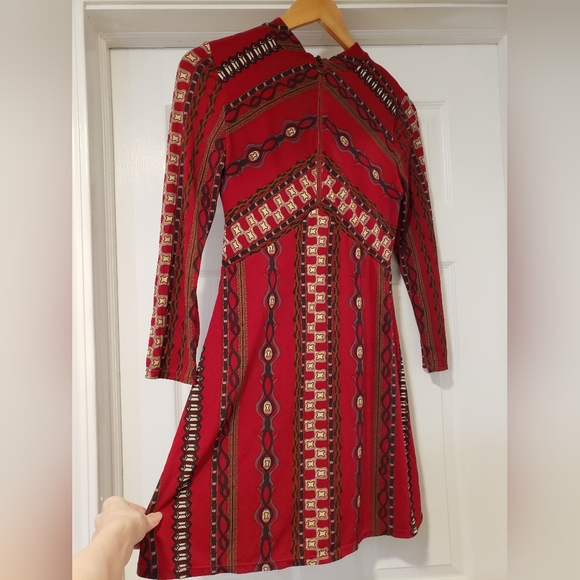 Free People Stella Mini Dress in Red, Size XS - Picture 5 of 5